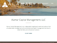Tablet Screenshot of alamarcapital.com